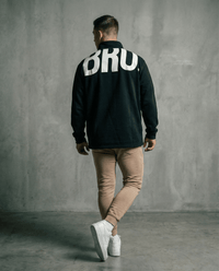 Sweat oversize homme noir Biggy - BRO Apparel, vue 4