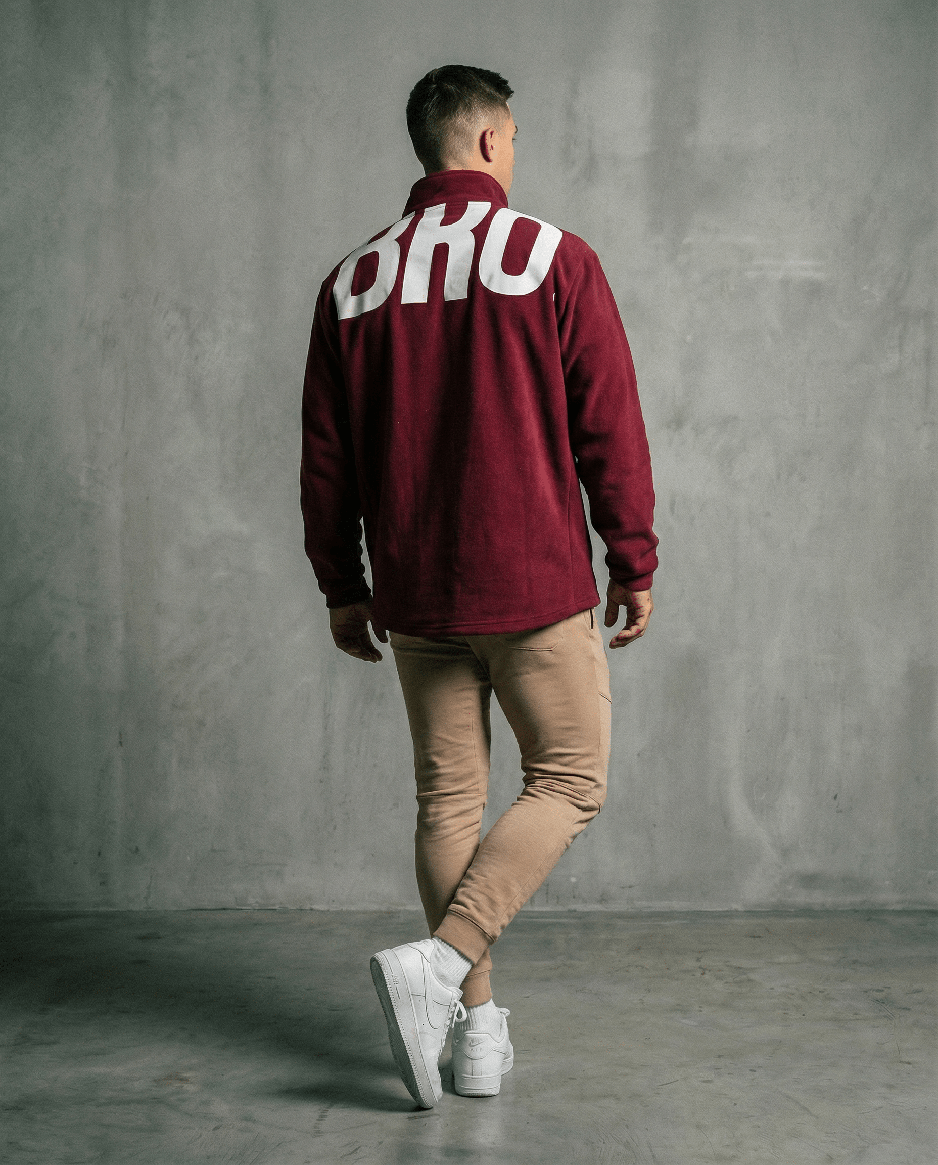 Sweat Oversize Burgundy - Biggy