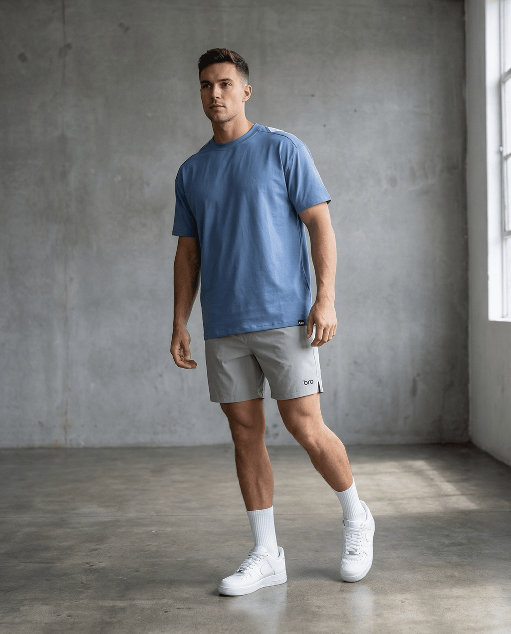 T-shirt Oversize Blue - Impact