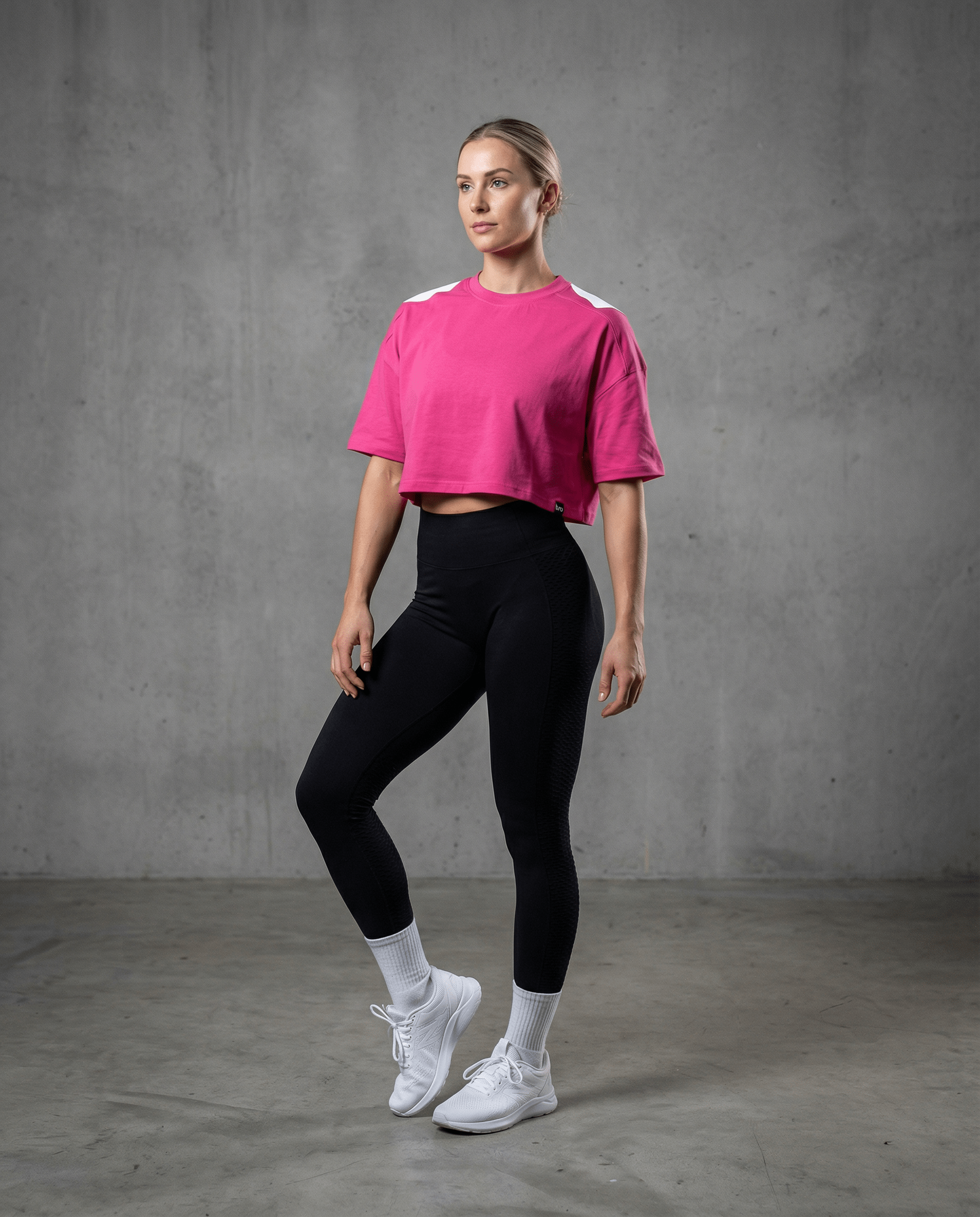 Crop Top Oversize Pink - Impact
