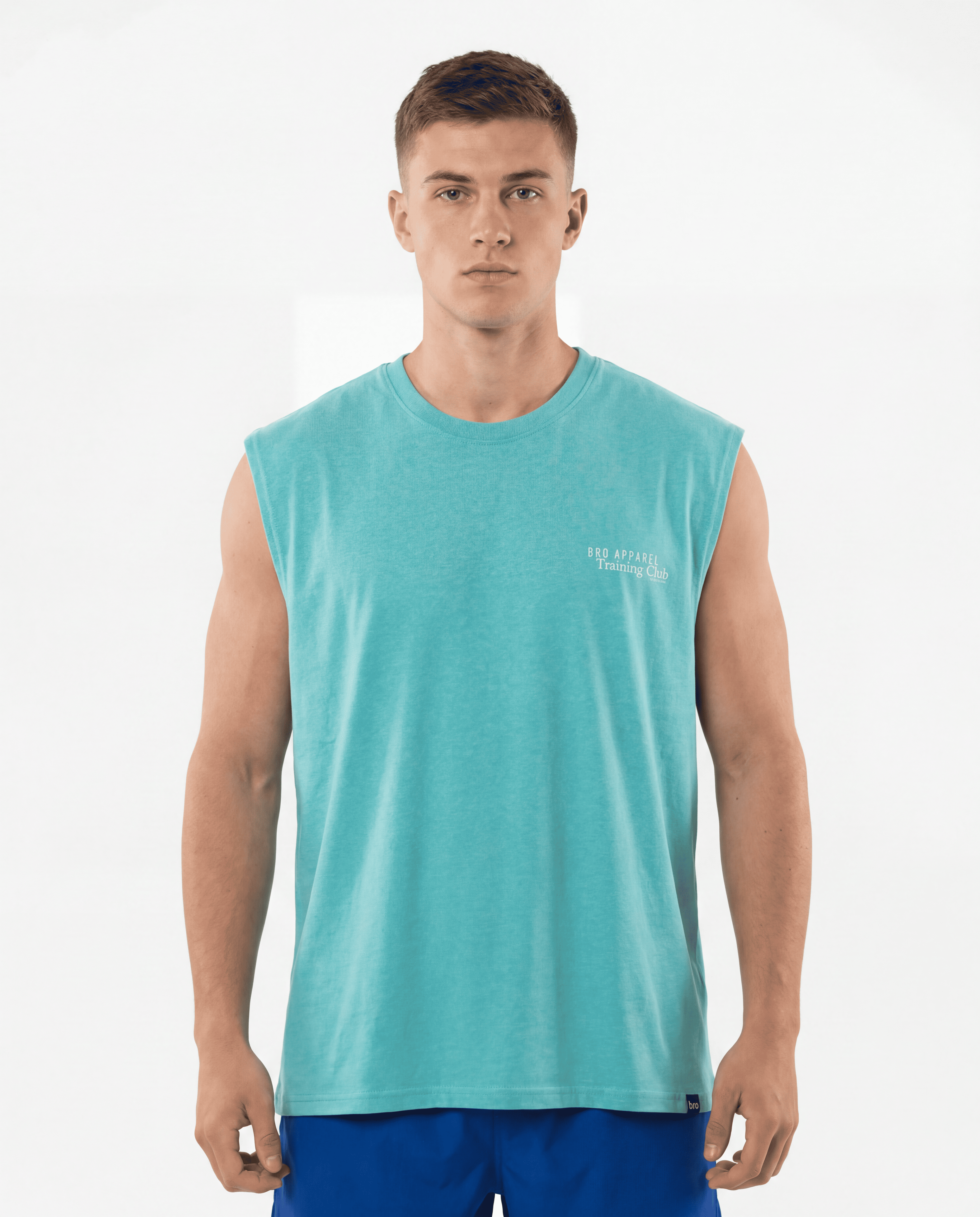 Débardeur Teddy Bear – Blue Acid Wash BRO