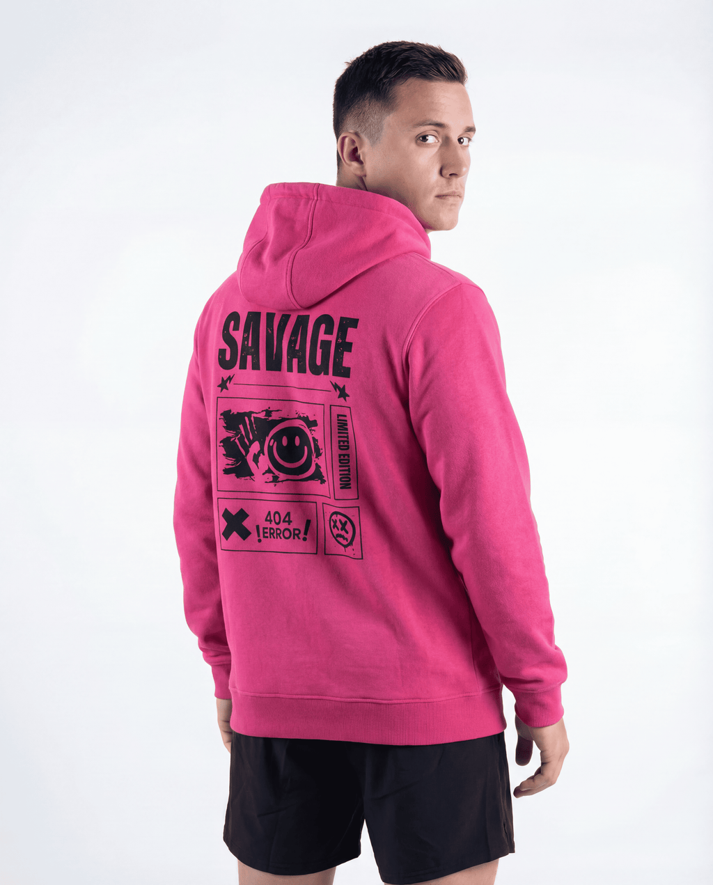 Sweat Capuche Pink - Heavy