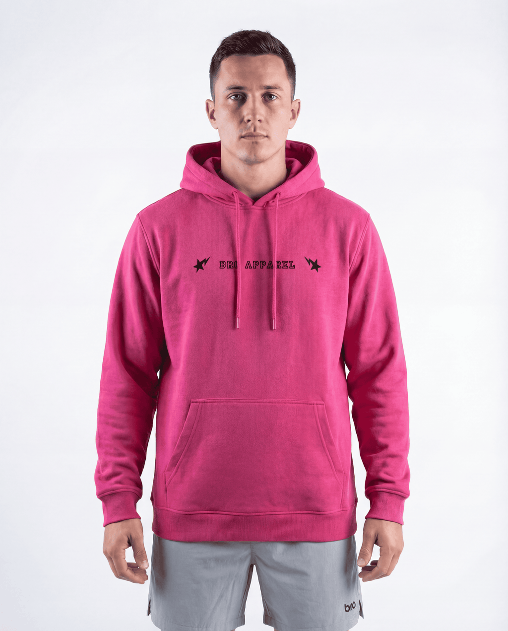 Sweat Capuche Pink - Heavy
