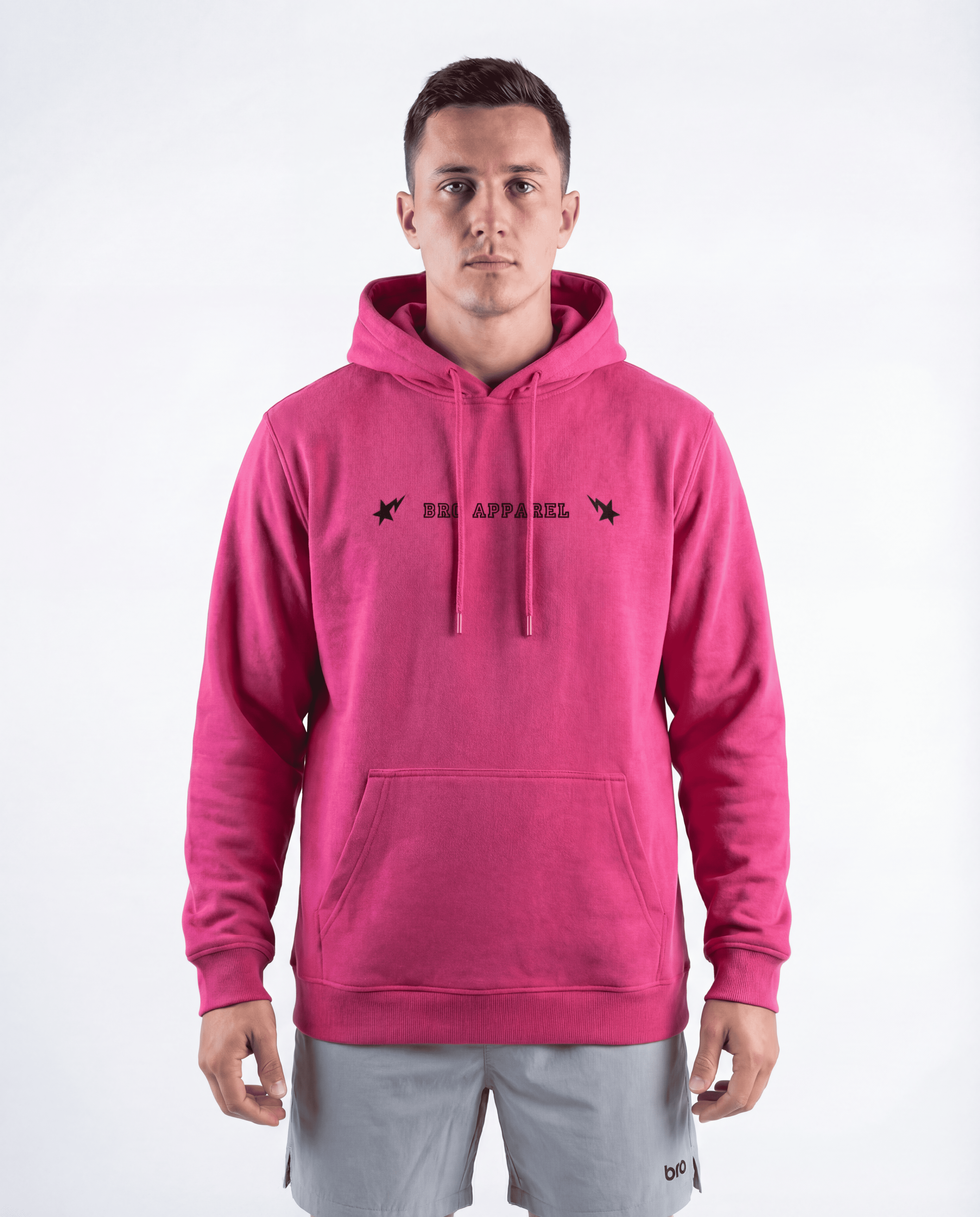 Sweat Capuche Pink - Heavy