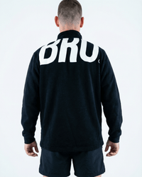 Sweat oversize homme noir Biggy - BRO Apparel, vue 2