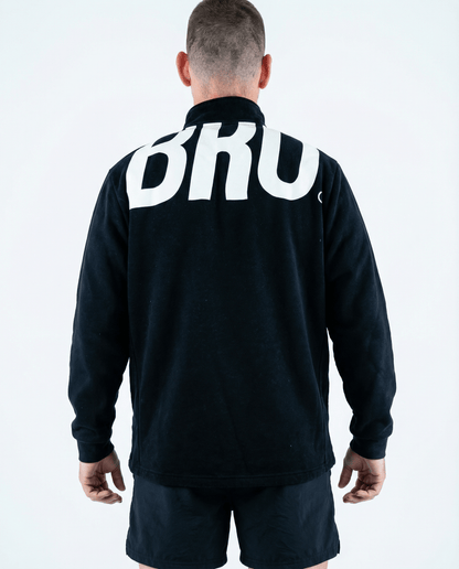 Sweat oversize homme noir Biggy - BRO Apparel, vue 2