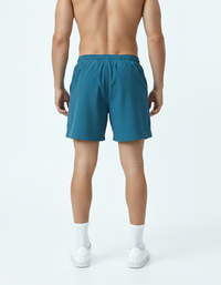Short de sport homme bleu Impact - BRO Apparel, vue 2