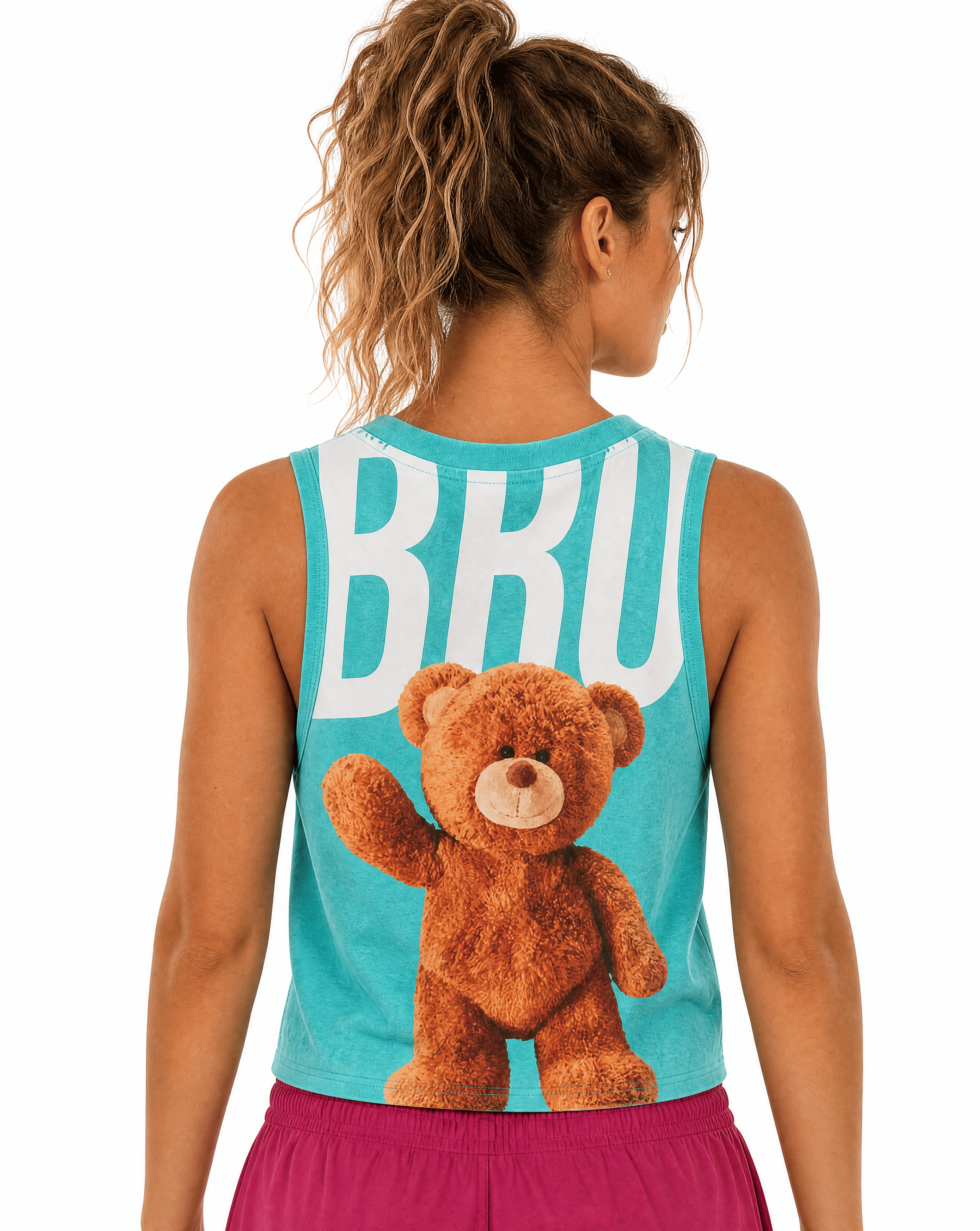 Débardeur Fitté Femme BRO Teddy