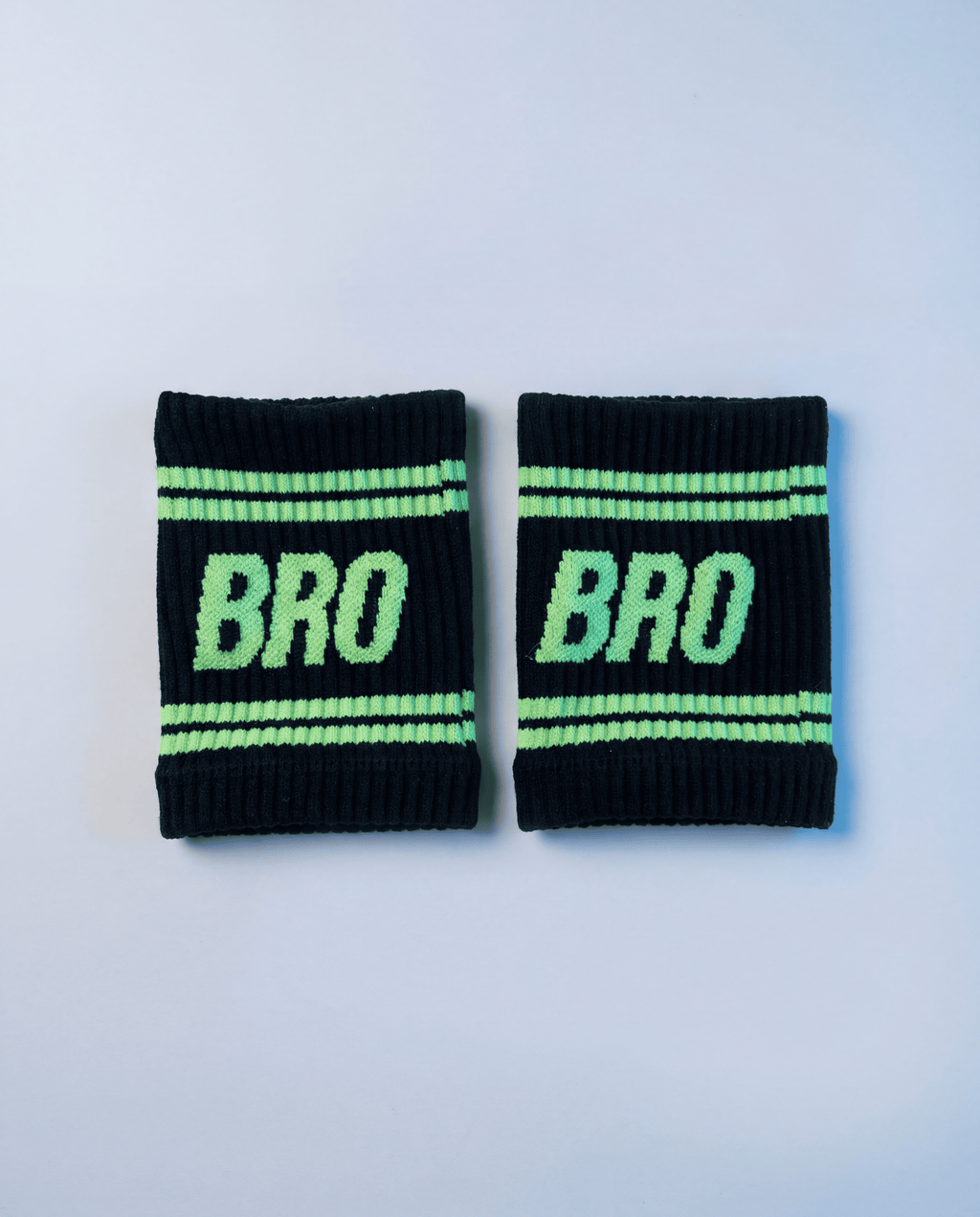 Sweatbands Noir & Jaune Fluo