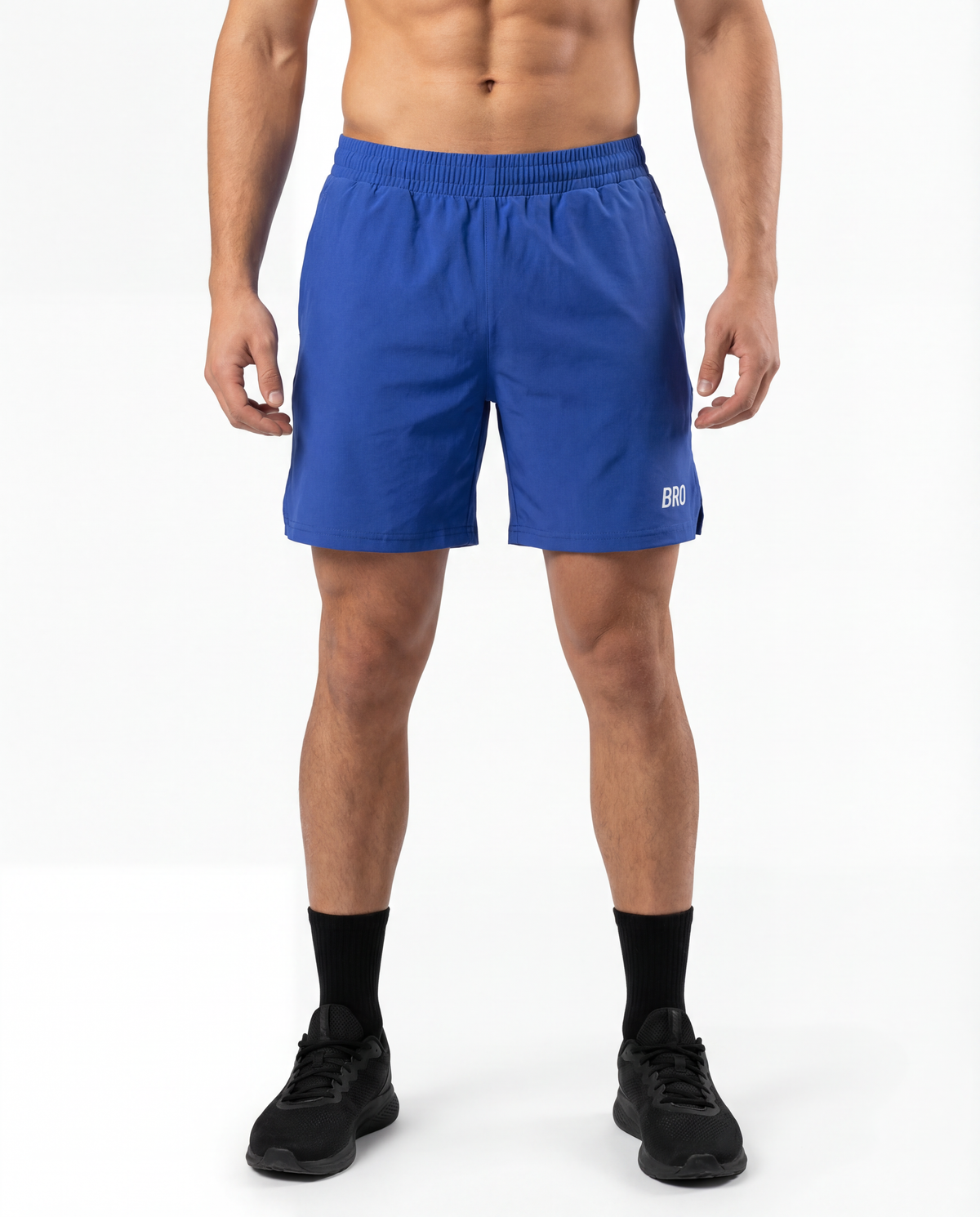 Short de sport Elite Motion bleu électrique - BRO Apparel