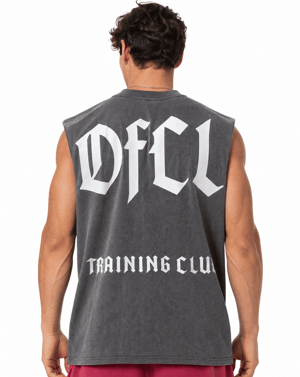 Débardeur Training Club – Black Acid Wash BRO
